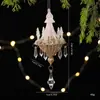 Nuevos Colgantes de Alta Gama de Ins Decoraciones Navideñas Árbol de Navidad Colgantes de Cristal PC Adornos Colgantes