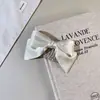 Pinza para el cabello con peine de inserción trasera dulce de lazo coreano para flequillos de niñas Herramienta de peinado para cabello rebelde Peine para el cabello Pinza para el cabello linda