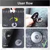 Clip Antideslizante para Alfombrilla de Coche Tipo Universal Clips de Fijación para Alfombrillas Botones Antideslizantes Giratorios Clips Redondos de Fijación para Alfombras