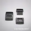Hebilla plana cuadrada de fábrica Hebilla plana de inserción rápida Hebilla de presión plana delgada Hebilla para sandalias Accesorios para equipaje Hebilla Delgada