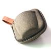 Bolsa Quadrada para Conjunto de Chá Bolsa para Conjunto de Chá Capa Protetora Borda Oleada Portátil PU Moda Alça Pequena Bolsa de Armazenamento para Conjunto de Chá