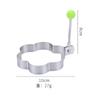 Omelete de aço inoxidável criativo gadget de cozinha em forma de coração DIY ovo frito antiaderente bolo de sobremesa molde atacado