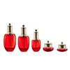 Cosméticos Set de Botellas para el Clima Dan 50g Botella de Crema para Dama 100ml Botella de Vidrio para Loción Esencial 40ml Sub-Botella