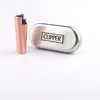 Isqueiro Criativo Clifford CLIPPER Roda de Metal para Afiar Isqueiro Inflável Compacto Isqueiro Presente Publicitário Gravação de logotipo