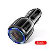 Cargador de Coche de Carga Rápida Qc3.0 Cargador de Coche USB de Doble Puerto 3.1A Uno a Dos Cargador Rápido para Teléfono Móvil