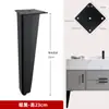 Soporte de pata para mueble de baño Pies metálicos Patas para mueble de TV Patas de soporte para lavabo Patas para mueble tocador Patas para mesa de café Aleación de aluminio