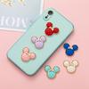 Nova pintura spray Cartoon Doll diy jóias acessórios doces cor do telefone móvel shell material de beleza buraco sapatos atacado