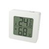 Medidor digital de temperatura y humedad para el hogar, termómetro mini con cara sonriente, unidad de temperatura conmutable con máquina de interruptor