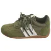 Zapatos de entrenamiento alemanes retro con tacón oculto para mujer 2026 otoño nuevo ligeros versátiles de bloques de color casuales deportivos Zapatos Forrest Gump