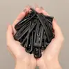 Pinza Negra para el Cabello con Forma de Espina de Pescado para Flequillo Lateral, Pinza Invisible, Nuevo Modelo 2025, Horquilla para Maquillaje, Pinza para el Cabello para la Parte Posterior de la Cabeza