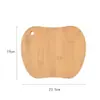 Tábua de Corte de Bambu para Frutas Transfronteiriça, Bambu Inteiro, Grau Alimentício, Dormitório Estudantil, Portátil para Exterior, Pequena Mini Tábua de Corte Dupla Face para Frutas e Vegetais