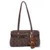 Bolso de hombro retro de lunares estilo coreano, nuevo para el otoño de 2026, para mujer, de uso diario, casual y elegante