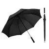 Guarda-chuva automático de 27 polegadas com haste reta personalizada, guarda-chuva de gancho grande, guarda-chuva de cabo longo, atacado, guarda-chuva grande para presente empresarial, impressão