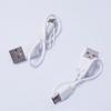 Cable de Carga y Datos Android Mike Micro USB de Acero Recubierto de Cobre de 20cm, Auriculares Bluetooth, Ventilador, Pequeños Electrodomésticos con Máquina