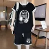 Camiseta sin mangas Traje casual para hombre con elegante y moderno Conjunto de atuendo deportivo de verano 2025 Nuevo Ins