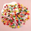 Accesorios mixtos para manualidades para accesorios para el cabello, diademas, fundas pequeñas para teléfono de resina con frutas, bolsas de la suerte, accesorios de resina, materiales DIY hechos a mano