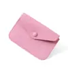 Comercio Exterior Retro Gama Alta Cartera Cero Ins Textura de Tela PU Portatarjetas Mini Bolso para Tarjeta de Acceso de Identificación Venta al por Mayor Tarjeta