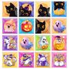 Bolsa de Embalaje para Dulces Copo de Nieve de Halloween Nueva Transparente Autoadhesiva para Galletas Nuga de Arándano Autosellable