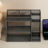 Organizador de bancada de banheiro, prateleira de armazenamento para skincare e produtos de higiene pessoal, organizador de ferramentas de maquiagem para bancadas de banheiro