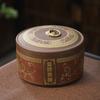Venta al por mayor, tetera de arena morada, tetera negra Pu'er mediana, tetera sellada de cerámica, tetera de regalo para el hogar, tetera de té suelto para despertar
