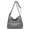Bolsas Femininas para Mulheres de Meia-Idade e Idosas 2026 Novo Estilo Bolsa Feminina Transversal de Ombro Bolsa Feminina de Couro Macio Viagem ao Ar Livre Bolsa de Mãe