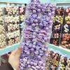 Lindo y Moderno Morado Kuromi Dibujo Animado Niños Coleta Lazo para el Cabello para Estudiantes de Primaria, Diadema, Accesorio para el Cabello