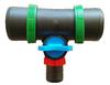Producto nuevo cambio de dos pulgadas una pulgada cinturón suave válvula de cuatro vías cinturón de microchorro con anillo de tracción tubería de conexión accesorios válvula de tres vías 63-giro 28