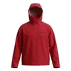 Cortavientos de color sólido hechos a medida según tu diseño, cortavientos de estilo simple a prueba de viento, cortavientos softshell personalizados para team building corporativo