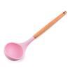 Juego de utensilios de cocina de silicona Juego de utensilios de cocina de silicona con mango de madera creativo nórdico Juego de 12 piezas Espátula Cuchara Juego Cuchara de cocina
