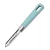 Cuchillo Pelador para Uso en Cocina, Cuchillo Frutero Doméstico 2 en 1, Pelador de Patatas, Herramienta para Pelar, Pelador Mágico