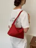 Bolso de ante coreano de nicho tipo empanada, bolso de hombro versátil casual de moda vintage, bolso de trabajo esmerilado de Instagram