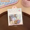 Lindo juego de accesorios para el cabello, perfecto para niñas, versátil para varios peinados, incluyendo coletas gemelas, chongos infantiles y pasadores con temática de dibujos animados para el fleco