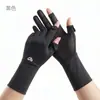 Guantes de seda de hielo protección solar protección UV antideslizantes para ciclismo equitación scooters eléctricos pantalla táctil finos guantes de protección solar de verano para hombres y mujeres