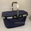 En stock cesta de picnic bolsa de hielo para exteriores bolsa plegable de conservación del calor cesta de compras portátil almuerzo comida rápida para llevar conservación del calor