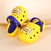 Zapatos de agujero para niños Verano 2024 Nuevas sandalias de suela gruesa para niños Zapatillas de niña Fondo suave Zapatos de playa para niños Bolso Tacón