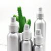 Productos de fábrica fuente 30ml50ml100ml botella de aluminio con rosca emulsión hidratante rocío puro botella de spray antimosquitos