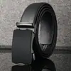 Fornecimento Direto da Fábrica cinto masculino couro fivela automática cinto de calça Business Versátil simples preto cinto masculino em estoque