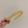 Faixa de Cabelo de Gel de Novo Estilo Transfronteiriça com Dentes, Faixa de Cabelo Plástica Antiderrapante para Lavar o Rosto, Grampo de Cabelo para Mulheres, Acessório de Cabelo Colorido