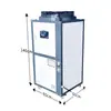 Enfriador industrial, 3P, 5P, 10HP unidades de refrigeración enfriadas por agua y por aire, sistemas de enfriamiento para moldes de moldeo por inyección y unidades de agua para fabricación de hielo