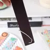 Régua Magnética Flexível Macia Cartoon Criativa Multifuncional com Formato Especial, Régua Fofa Dobrável de 15cm para Estudantes, Material Escolar para Crianças