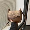 Novo Estilo Chinês 2025 Outono Nova Bolsa de Ombro Bolsa Pequena de Axila Feminina Bolsa Transversal Estampada Fashion