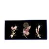 Broche com Toque de Luxo, Luxo Leve, Nicho, Alta Qualidade, Anti-Exposição, Broche de Flor Tulipa para Ternos, Presente de Aniversário para Meninas