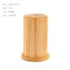 Tarro portátil de madera para palillos de dientes, pequeño y creativo, soporte de bambú para palillos, caja sencilla para palillos de dientes de restaurante doméstico
