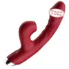 Vibrador de Bolígrafo Marea de Puntos Calentado Cálido Sexy Productos para Adultos Juguetes Venta al por Mayor Equipo Especial de Masturbación para Adultos Femeninos