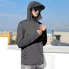Ropa de Protección Solar de Seda de Hielo 2024 Nueva Blusa de Manga Larga Anti-ultravioleta de Verano Ropa de Protección Solar para Pesca y Ciclismo
