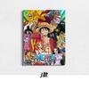 Piratas del Sombrero de Paja One Piece Pintura al Óleo sobre Lienzo Hotel Bed & Breakfast Sofá Pintura Colgante Dibujos Animados Anime Póster Bidimensional