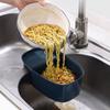 Cesta Filtradora de Agua para Fregadero Doméstico Montada en Silla, Cesta Filtradora de Agua para Separación Seca y Húmeda de Cocina