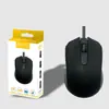 Ratón óptico de fábrica 045 se puede vender al por mayor adecuado para oficina de negocios computadora USB ratón con cable universal
