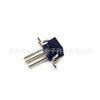 Conector de 2,54 pines, doble fila, recto, horizontal, resistente a altas temperaturas, terminal 4p