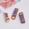 Sanduíche Chocolate Brinquedo de Comida Desenho Animado Artesanal DIY Acessórios de Joias Cola de Creme Resina Pequenos Acessórios Grampo de Cabelo Pacote de Material
